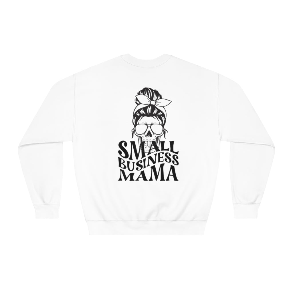 Small Bussiness mama Unisex DryBlend® Crewneck Sweatshirt