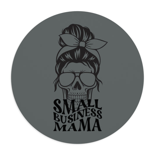 Small Bussiness mama skull Mouse Pad