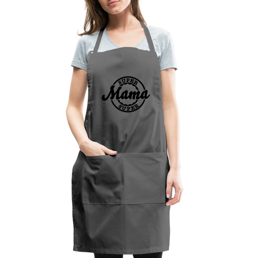 Adjustable Apron - charcoal