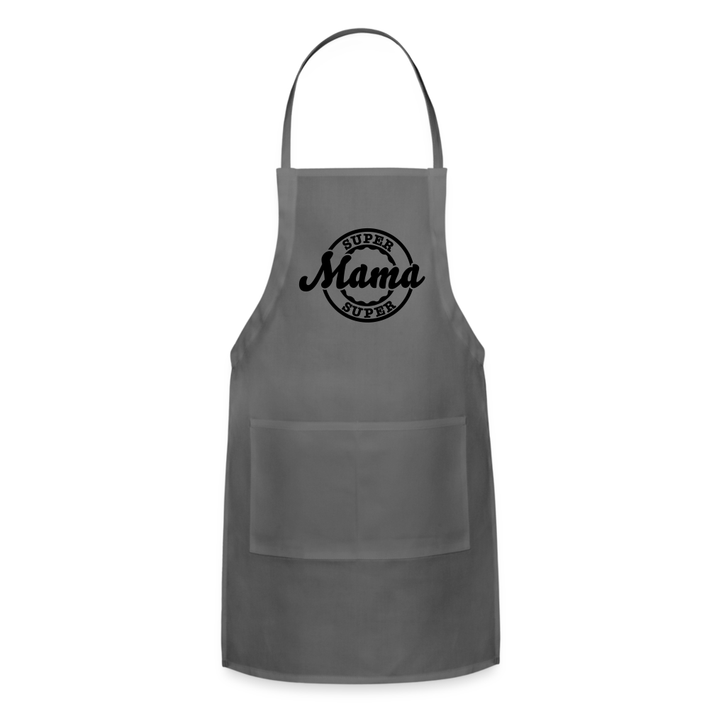 Adjustable Apron - charcoal